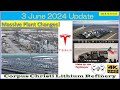 Tesla corpus christi lithium plant review  discussion 3 june 2024 construction update 900 am