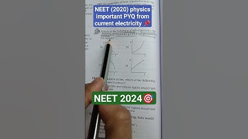 current electricity class 12th physics NEET PYQ 📌 || #shorts #neet2024 #study #motivation #neet