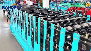 Three layers roof panel roll forming machine#rollformingmachine #roofsheetmachine