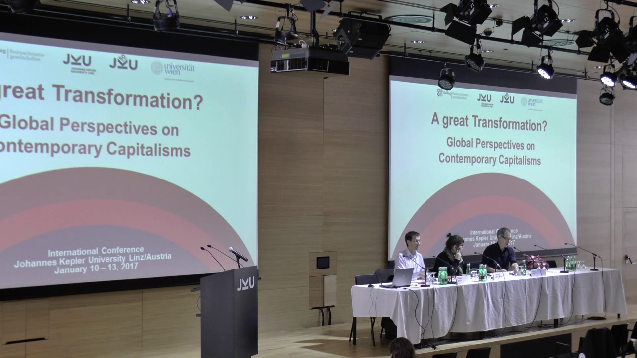 Plenary 4 A Great Transformation? Global Perspectives on Contemporary Capitalisms