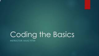 Java Programming: Coding the Basics Promo