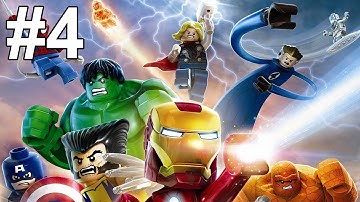 LEGO Marvel Super Heroes Gameplay Walkthrough Part 4 No Commentary