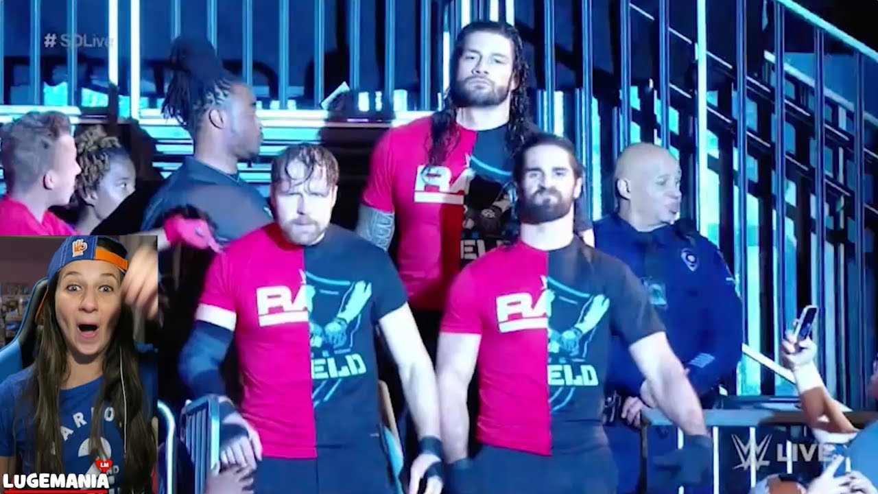 wwe raw 2019 new WWE Smackdown 11/14/17 The Shield invades