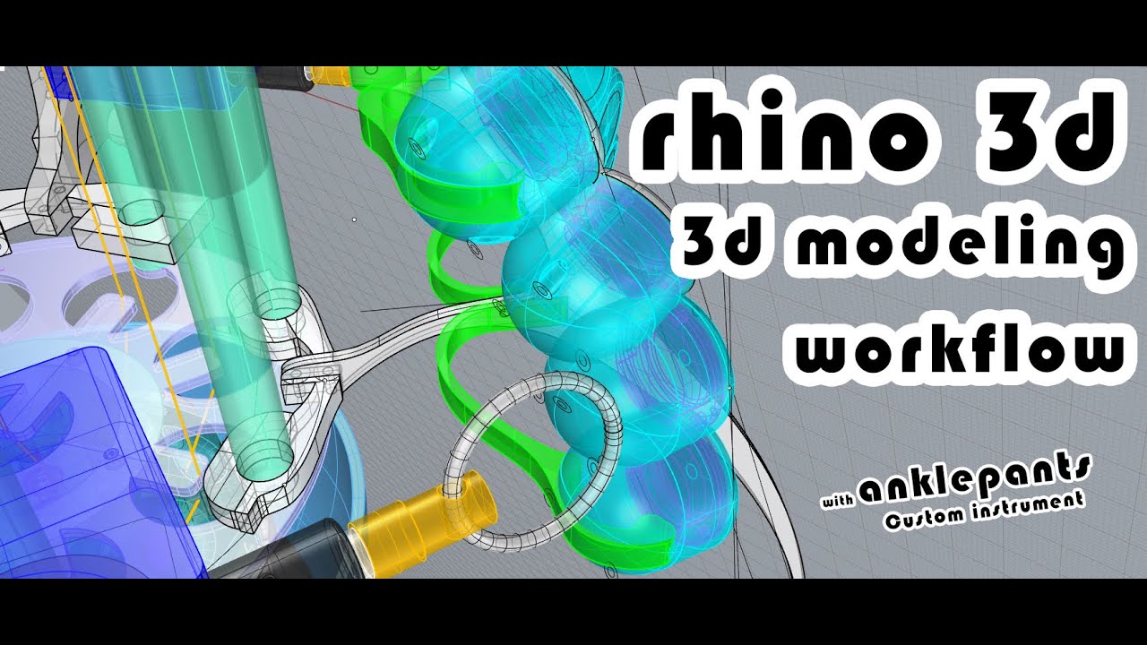 Anklepants : instrument building, 3 hours button chassis CAD modelling rhino 3d in 10 min.