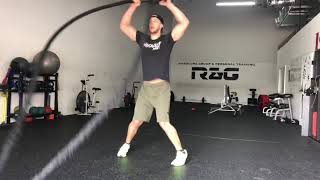 Jumping Jacks - Battle Ropes