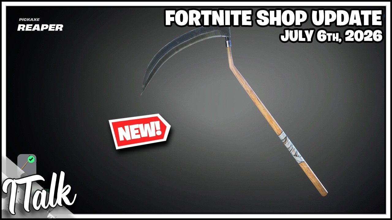 Fortnite Shop *NEW* NO SWEAT SECTION AND MORE! [July 6th, 2026] (Fortnite Chapter 7)