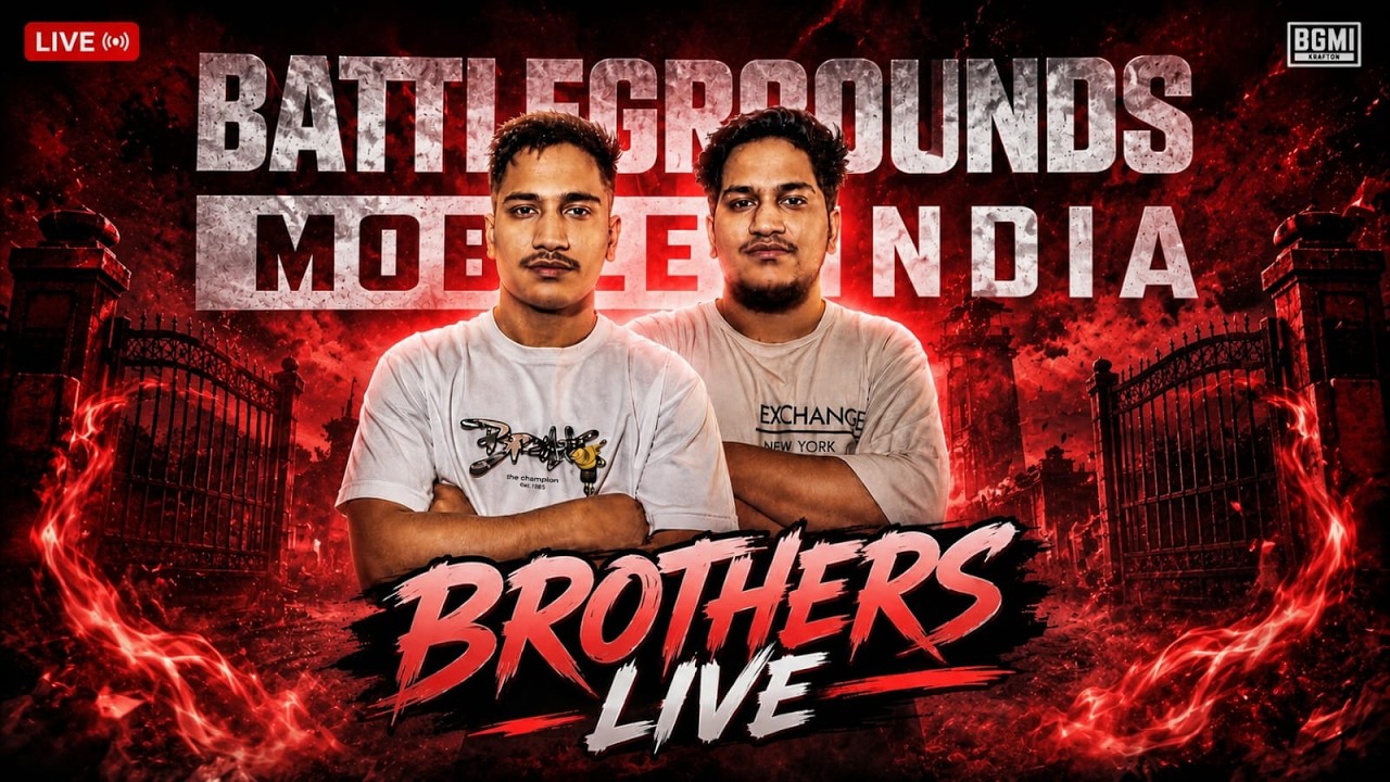 🥷 BGMI LIVE 4.5 | Naruto x Sasuke Brothers Gameplay ❤️‍🔥