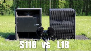 Which NEXO subwoofer sounds better?