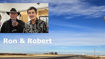 Busby in November with  Ron Weibe & Support Robert Painchaud