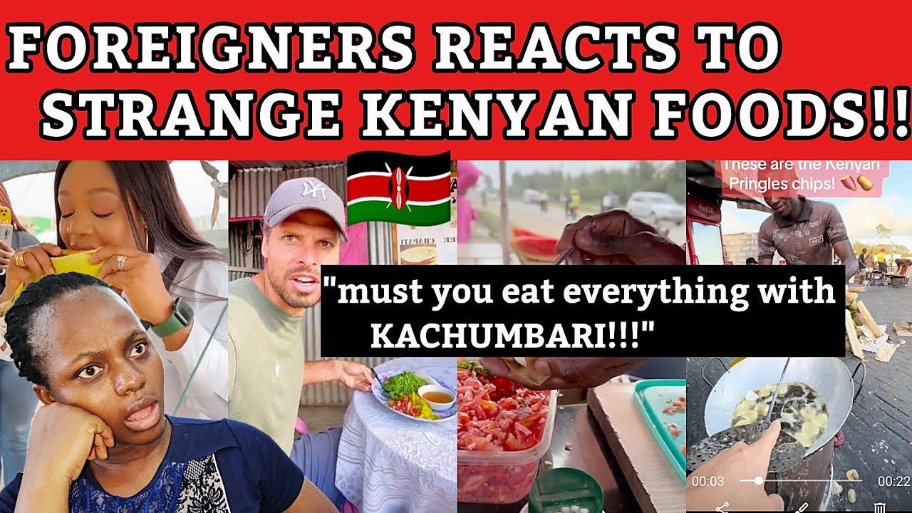 MZUNGUS REACTS TO STRANGE KENYAN 🇰🇪 FOODS!!!!