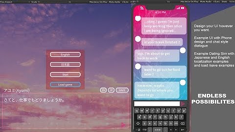 Tech update preview Two Dialogue UI Styles in Unity