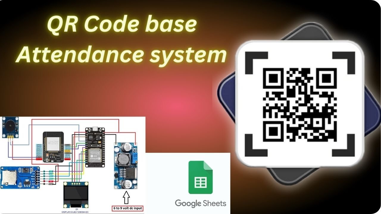 QR CODE ATTENDANCE SYSTEM #Iotprojects #nevonprojects #projects - YouTube