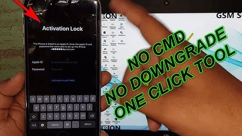 Windows One Click Bypass iCloud IOS 13.3.1-13.3 iPhone 6S Plus