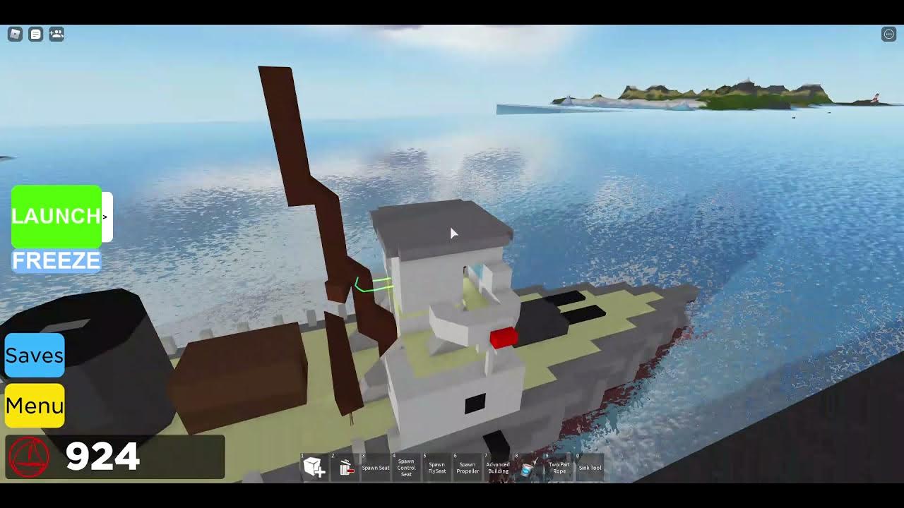 sea mines in build a ship to survivors island! YouTube