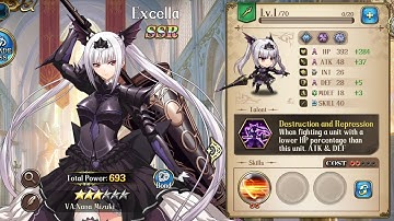 Langrisser Mobile - Power-leveling Up Excella