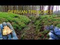 Metal detecting in Czech forest - WW2 german trenches (Equinox 800)