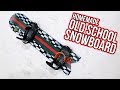 HOMEMADE POWDER/OLD SCHOOL SNOWBOARD!