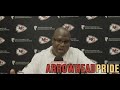 Eric Bieniemy said new offensive line has already given the Chiefs some "juice"