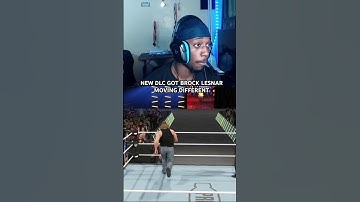 BROCK LESNAR MOVING DIFFERENT AFTER NEW UPDATE IN WWE 2K25 #wwe2k #wwe #wwe2k25 #brocklesnar #shorts