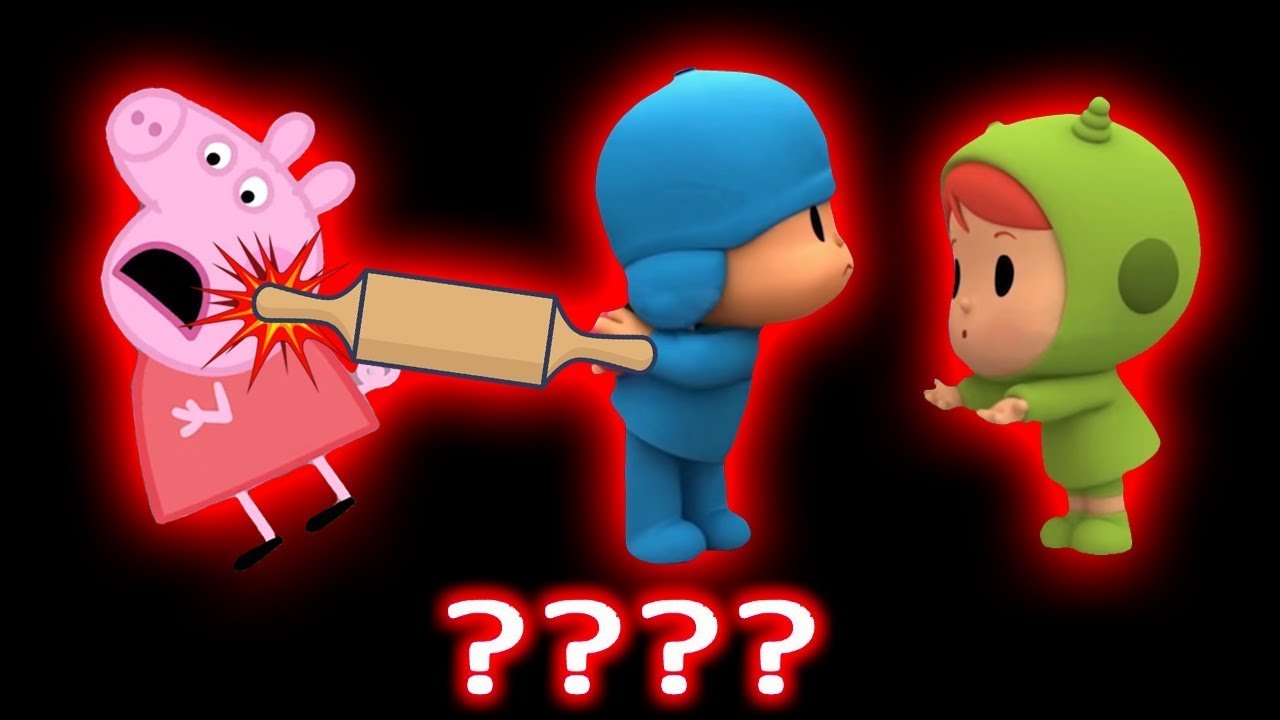 10 Pocoyo & Nina It's Mine & Peppa Pig Ouch! That Hurts! Sound Variations in 55 Seconds