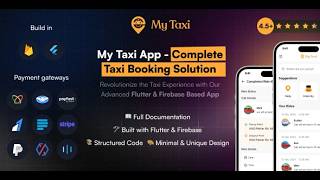 MyTaxi Flutter App Demo | Complete Taxi Booking Solution (Full Working Guide) screenshot 3