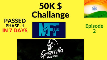 My forex fund ,50 k  challenge "trade analysis" EPISODE - 2 Live....2021 nov