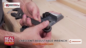 Crescent Adjustable Wrench & Spline Socket Set 11-Piece