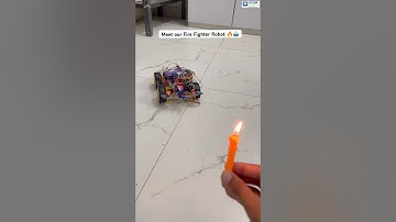 Fire Fighter Robot in Action 🔥🤖 | Smart Arduino Project #roboarmy #arduinoproject #firefighter