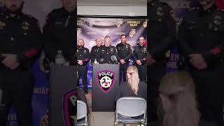 Live Press Conference In Reference To Fallen Greenville Police Officer Cooper Dawson