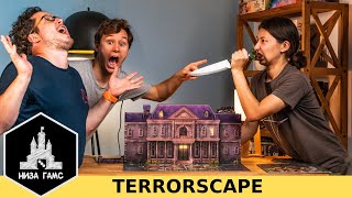 Играем в Terrorscape! Настольный хоррор: мы в доме у маньяка с бензопилой...