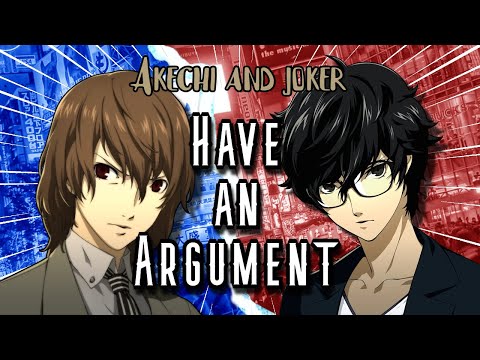 [ASMR] Akechi and Joker have an argument