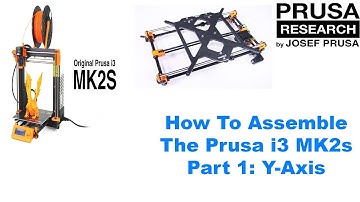 How To Assemble The Prusa i3 MK2s - Part 1: Y-Axis