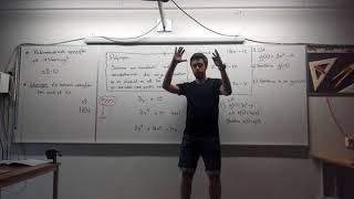 Matematik 3b, 1.1. Värdet av ett polynom (och vad ett polynom är)