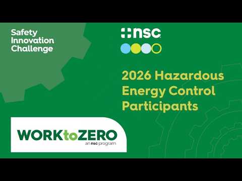 2026 Safety Innovation Challenge Energy Control Participants