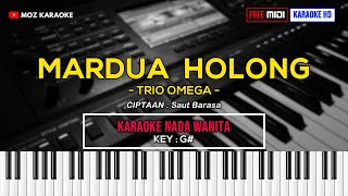 MARDUA HOLONG - NADA WANITA | FREE MIDI | KARAOKE POP BATAK | KARAOKE HD | MOZ KARAOKE