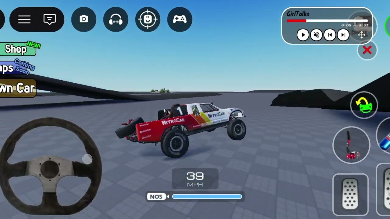 Playing Elemental powers Tycoon in Roblox 