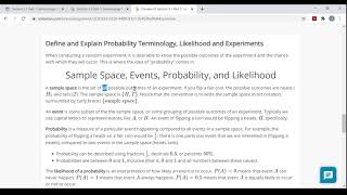 Math 1340: Section 3.1 Part 1 - Terminology (Probability)