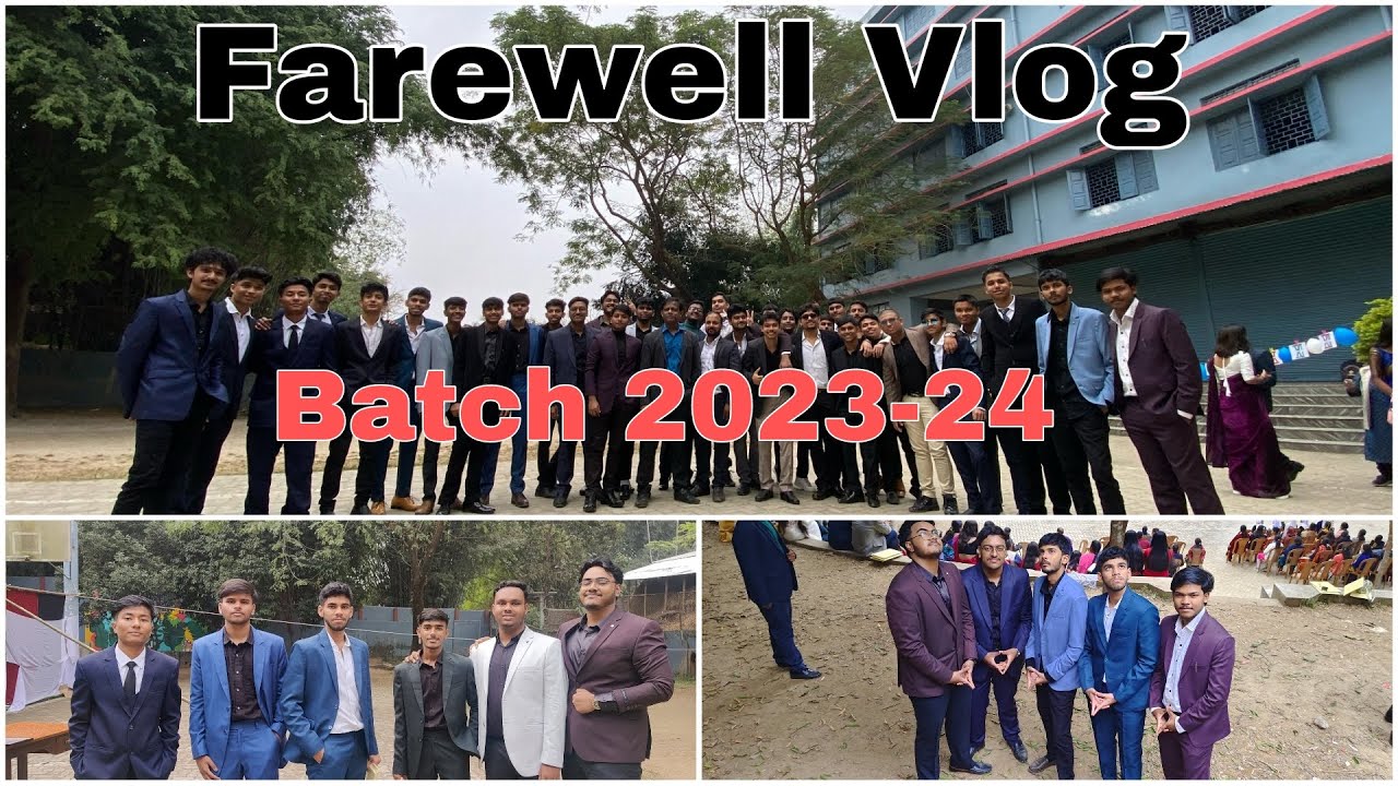 Farewell Vlog . Batch 2023-24 - YouTube