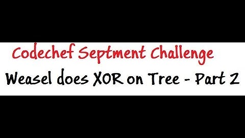 [Tutorial] Codechef SEPT17 - WEASELTX | Problem Solving Skills - Part 2 | Why I Love Math