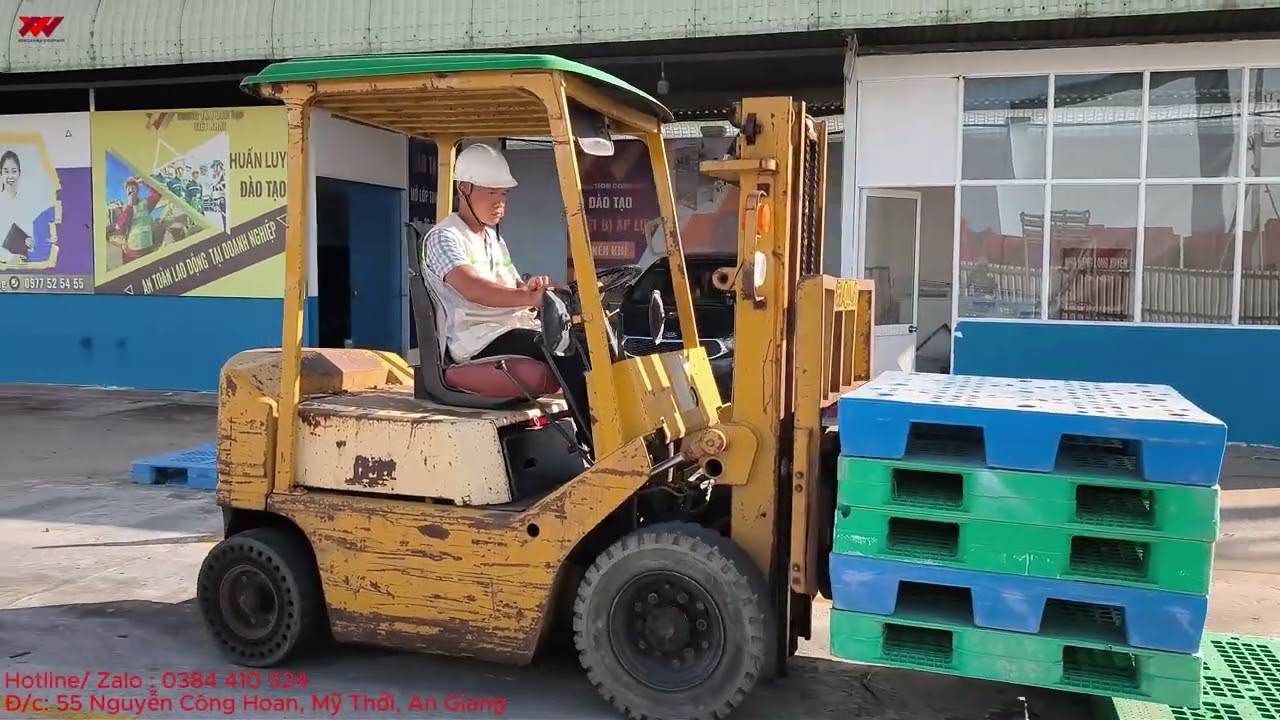 Phần thi thực hành xe nâng