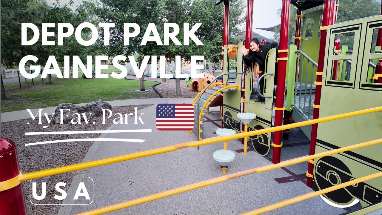 Exploring with Adan Florida's Depot Park Gainesville