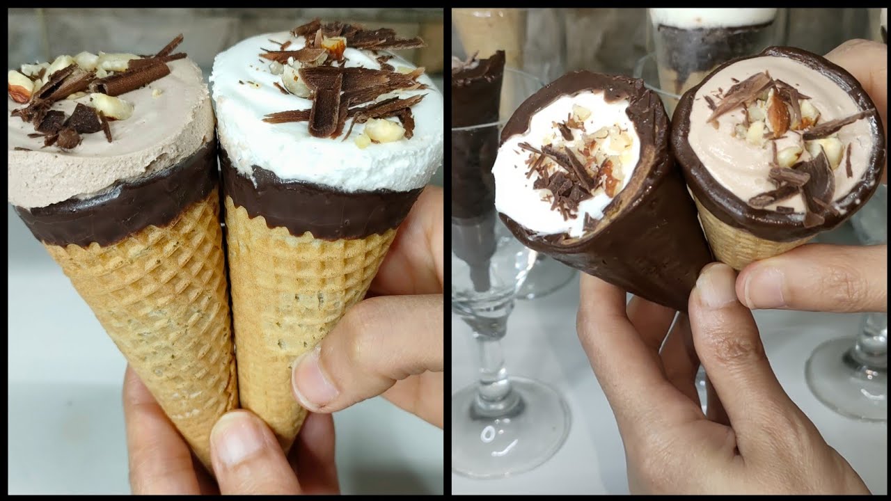 آيس كريم الكيمو كونو الاصلى ب 2 كوب حليب فقط بكل سهوله في الخلاط أو الكبة #تريند آيس كريم كيمو كونو