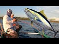 Surprising Catch! | Hooked and Landed a Yellowfin Tuna near the shore | My New Mamaw Spot | Jigging