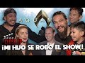 Entrevista con AQUAMAN, Mera y el director de la película