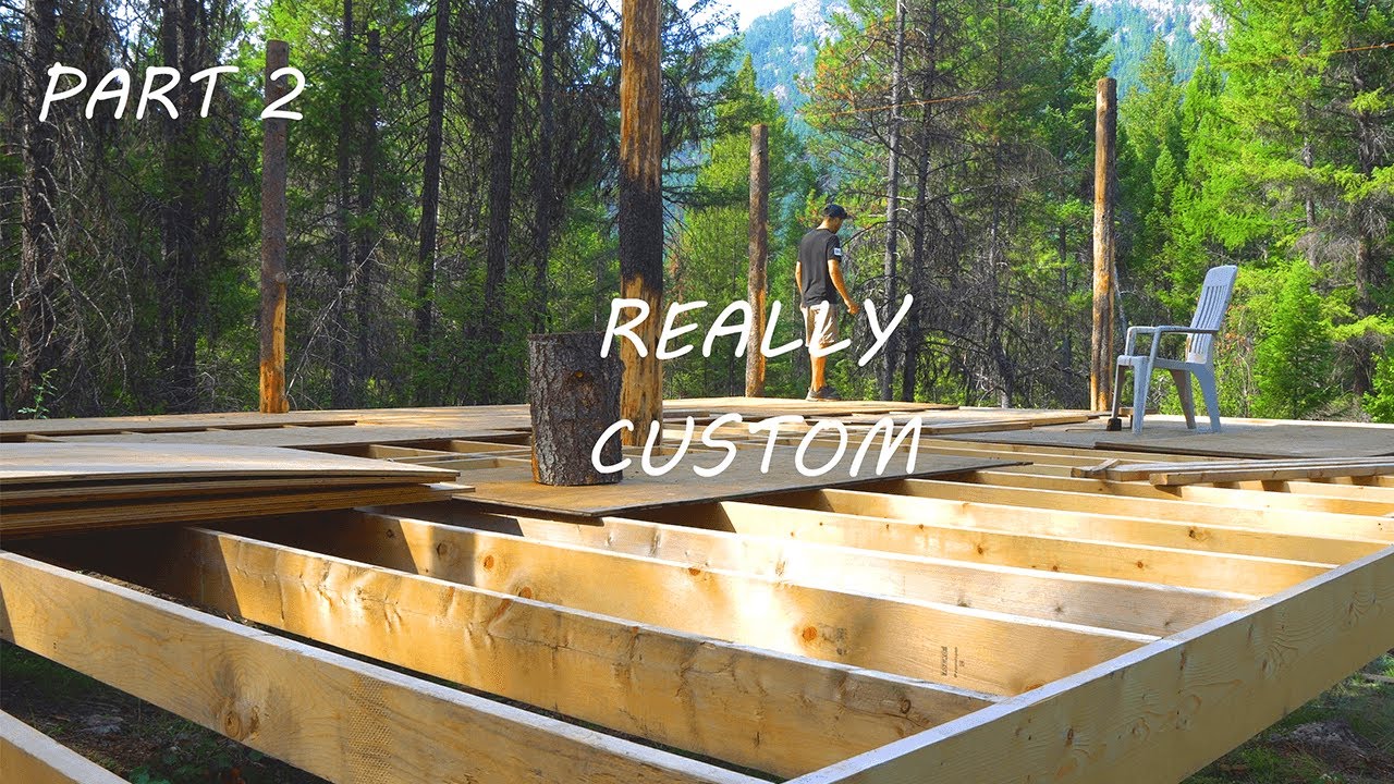 Building A Timber Framed Cabin - Part 2 - Off The Grid - Building The ...