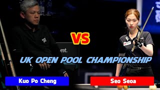 Kuo Po Cheng vs Seo Seoa | 2024 UK Open #highlightbilliardstv #9ball #ukopen