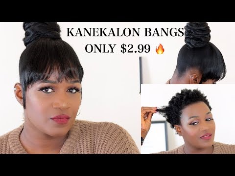 ninja-bun-with-kanekalon-bangs-|-protective-style-for-thin-edges-only-$2.99-(1)