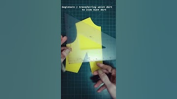 #Shorts Dart Manipulation for Beginners | How to Make Pattern for Fashion Design