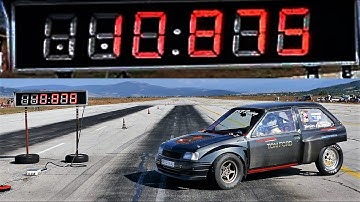 CORSA A C20XE on ITBs 10,875" @ 402M | Autokinisimag