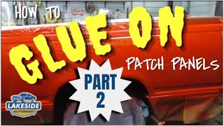 Glue On Wheel Arch Rust Repair (Part 2) - Spraying/Blending Nason BC/CC